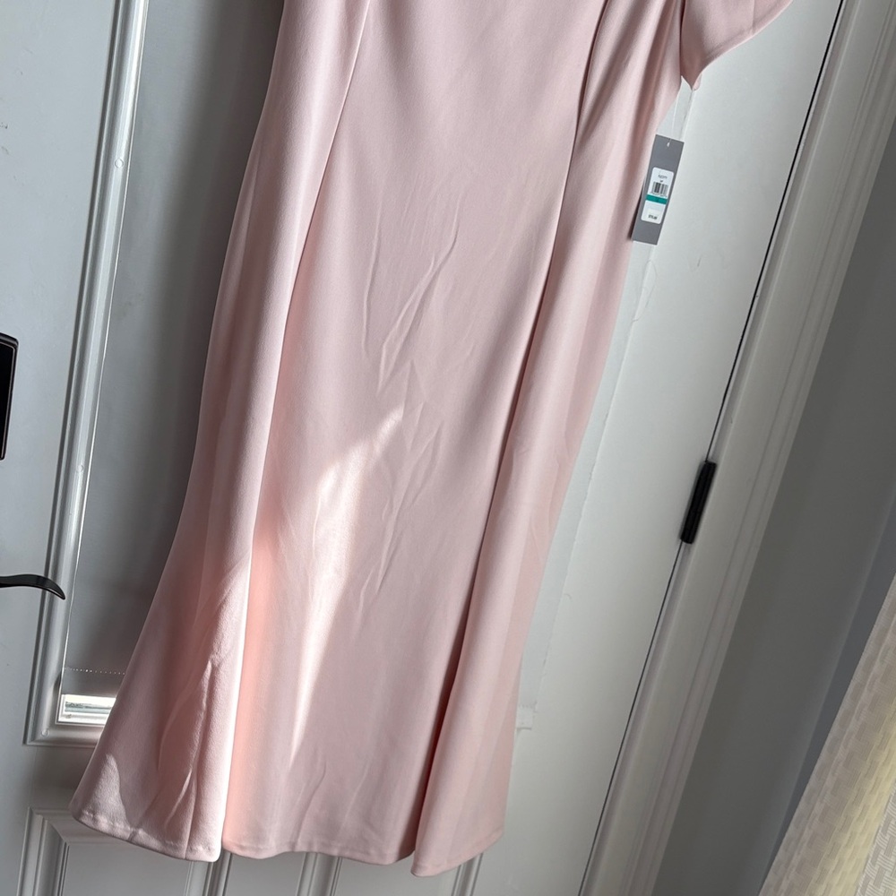 Marc New York Dusty Pink Puff-Sleeve Midi Dress - Picture 5 of 13